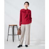 三角ニットストール | a.v.v【WOMEN】 | 詳細画像21 