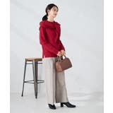 三角ニットストール | a.v.v【WOMEN】 | 詳細画像23 