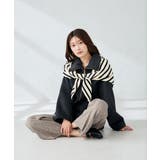 三角ニットストール | a.v.v【WOMEN】 | 詳細画像9 