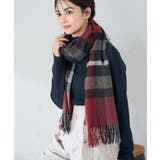 チェック柄シアバターストール | a.v.v【WOMEN】 | 詳細画像12 
