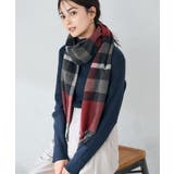 チェック柄シアバターストール | a.v.v【WOMEN】 | 詳細画像14 