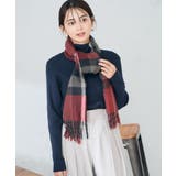 チェック柄シアバターストール | a.v.v【WOMEN】 | 詳細画像22 