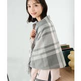 チェック柄シアバターストール | a.v.v【WOMEN】 | 詳細画像27 