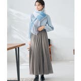 チェック柄ボリュームマフラー | a.v.v【WOMEN】 | 詳細画像22 