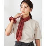 ブラウン | ボウタイスカーフシュシュセット | a.v.v【WOMEN】