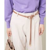 丸紐ナローベルト | a.v.v【WOMEN】 | 詳細画像1 