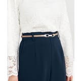 ベージュ | ベーシックビットベルト | a.v.v【WOMEN】