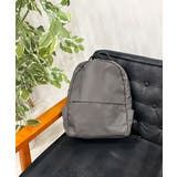 ダークグレー | 【多機能/A4収納可能】ナイロンリュック | a.v.v【WOMEN】
