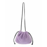 ラベンダー | 巾着フェイクファーバッグ | a.v.v【WOMEN】