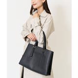 ブラック | 三層A4トートバッグ | a.v.v【WOMEN】
