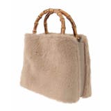 バンブーハンドルファーバッグ | a.v.v【WOMEN】 | 詳細画像11 