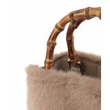 バンブーハンドルファーバッグ | a.v.v【WOMEN】 | 詳細画像14 