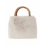 バンブーハンドルファーバッグ | a.v.v【WOMEN】 | 詳細画像18 