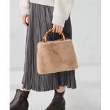 バンブーハンドルファーバッグ | a.v.v【WOMEN】 | 詳細画像2 