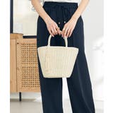 アイボリー | メタリックカゴバッグ | a.v.v【WOMEN】