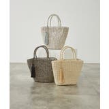 シルバー | メタリックカゴバッグ | a.v.v【WOMEN】