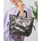 ブラック | サイドドロストトート | a.v.v【WOMEN】