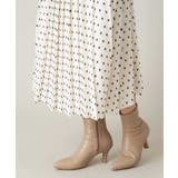 ベージュ | ポインテッドトゥストレッチブーツ | a.v.v【WOMEN】