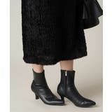 ブラック | ポインテッドトゥストレッチブーツ | a.v.v【WOMEN】