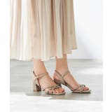 スクエアトゥストラップサンダル | a.v.v【WOMEN】 | 詳細画像1 