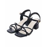 スクエアトゥストラップサンダル | a.v.v【WOMEN】 | 詳細画像32 