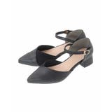 ブラック | セパレートパンプス | a.v.v【WOMEN】