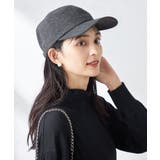 ヘリンボーンキャップ | a.v.v【WOMEN】 | 詳細画像1