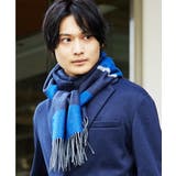 ブロックチェックマフラー | a.v.v【MEN】 | 詳細画像1