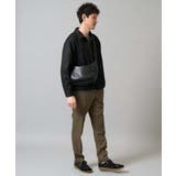 フェイクレザーハーフムーンショルダーバッグ | a.v.v【MEN】 | 詳細画像12 