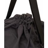 【ユニセックス】ドローストリングショルダーバッグ | a.v.v【MEN】 | 詳細画像7 