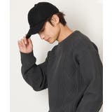 ブラック | 【NEW HATTAN】フラノキャップ | a.v.v【MEN】