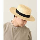 【ユニセックス】ストローカンカン帽 | a.v.v【MEN】 | 詳細画像2