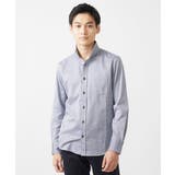 【日本製生地使用】長袖シャツ/ダイヤシャンブレー | MK MICHEL KLEIN homme | 詳細画像12