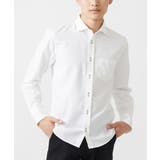 ホワイト | 【日本製生地使用】長袖シャツ/カラミドビー | MK MICHEL KLEIN homme