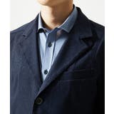 【洗濯機洗いOK/ストレッチ/ビジネス対応】アクティブセッター千鳥柄長袖シャツ | MK MICHEL KLEIN homme | 詳細画像17