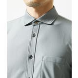 【洗濯機洗いOK/ストレッチ/ビジネス対応】アクティブセッター千鳥柄長袖シャツ | MK MICHEL KLEIN homme | 詳細画像23