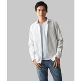 ホワイト | 【洗える/日本製生地】ドビーリバーシブルシャツ | MK MICHEL KLEIN homme