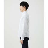 【ON OFF対応】ホワイトドビーシャツ | MK MICHEL KLEIN homme | 詳細画像4