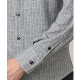 【洗える/ストレッチ】オニキスストライプ長袖シャツ | MK MICHEL KLEIN homme | 詳細画像10