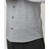 【洗える/ストレッチ】オニキスストライプ長袖シャツ | MK MICHEL KLEIN homme | 詳細画像11