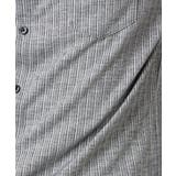 【洗える/ストレッチ】オニキスストライプ長袖シャツ | MK MICHEL KLEIN homme | 詳細画像13