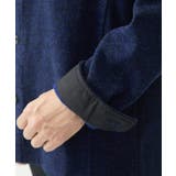 【在庫限り/ゆったりサイズ/洗える】ブラッシュドメルトンCPOシャツ | MK MICHEL KLEIN homme | 詳細画像13