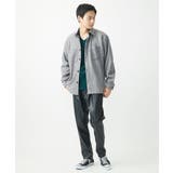 【在庫限り/ゆったりサイズ/洗える】ブラッシュドメルトンCPOシャツ | MK MICHEL KLEIN homme | 詳細画像18