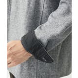 【在庫限り/ゆったりサイズ/洗える】ブラッシュドメルトンCPOシャツ | MK MICHEL KLEIN homme | 詳細画像23