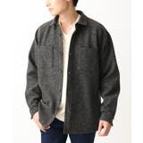 【在庫限り/ゆったりサイズ/洗える】ブラッシュドメルトンCPOシャツ | MK MICHEL KLEIN homme | 詳細画像27