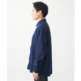 【在庫限り/ゆったりサイズ/洗える】ブラッシュドメルトンCPOシャツ | MK MICHEL KLEIN homme | 詳細画像6