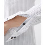 【洗える/日本製生地使用】シャドーバイヤスストライプシャツ | MK MICHEL KLEIN homme | 詳細画像13