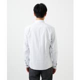 【洗える/日本製生地使用】シャドーバイヤスストライプシャツ | MK MICHEL KLEIN homme | 詳細画像41