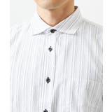 【洗える/日本製生地使用】シャドーバイヤスストライプシャツ | MK MICHEL KLEIN homme | 詳細画像43