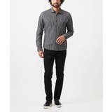 【洗える】ストライプジャージーシャツ | MK MICHEL KLEIN homme | 詳細画像15